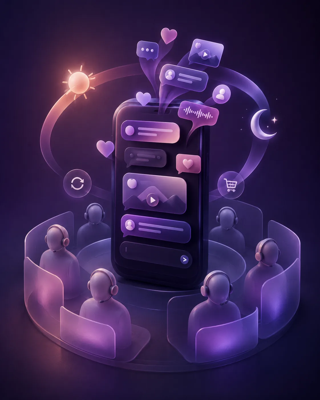 Agency team overwhelmed by unread messages