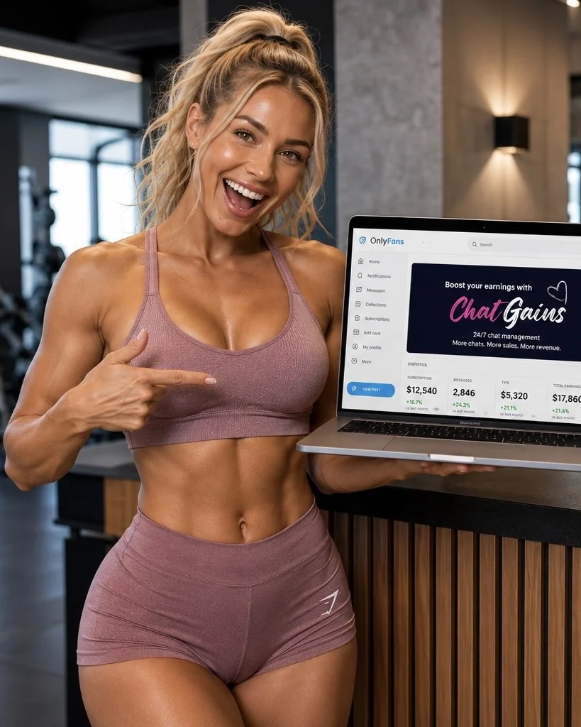 Fitness creators creator — Onlyfans chat management by ChatGains