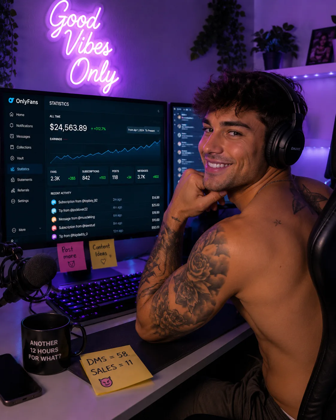 Happy gay creator