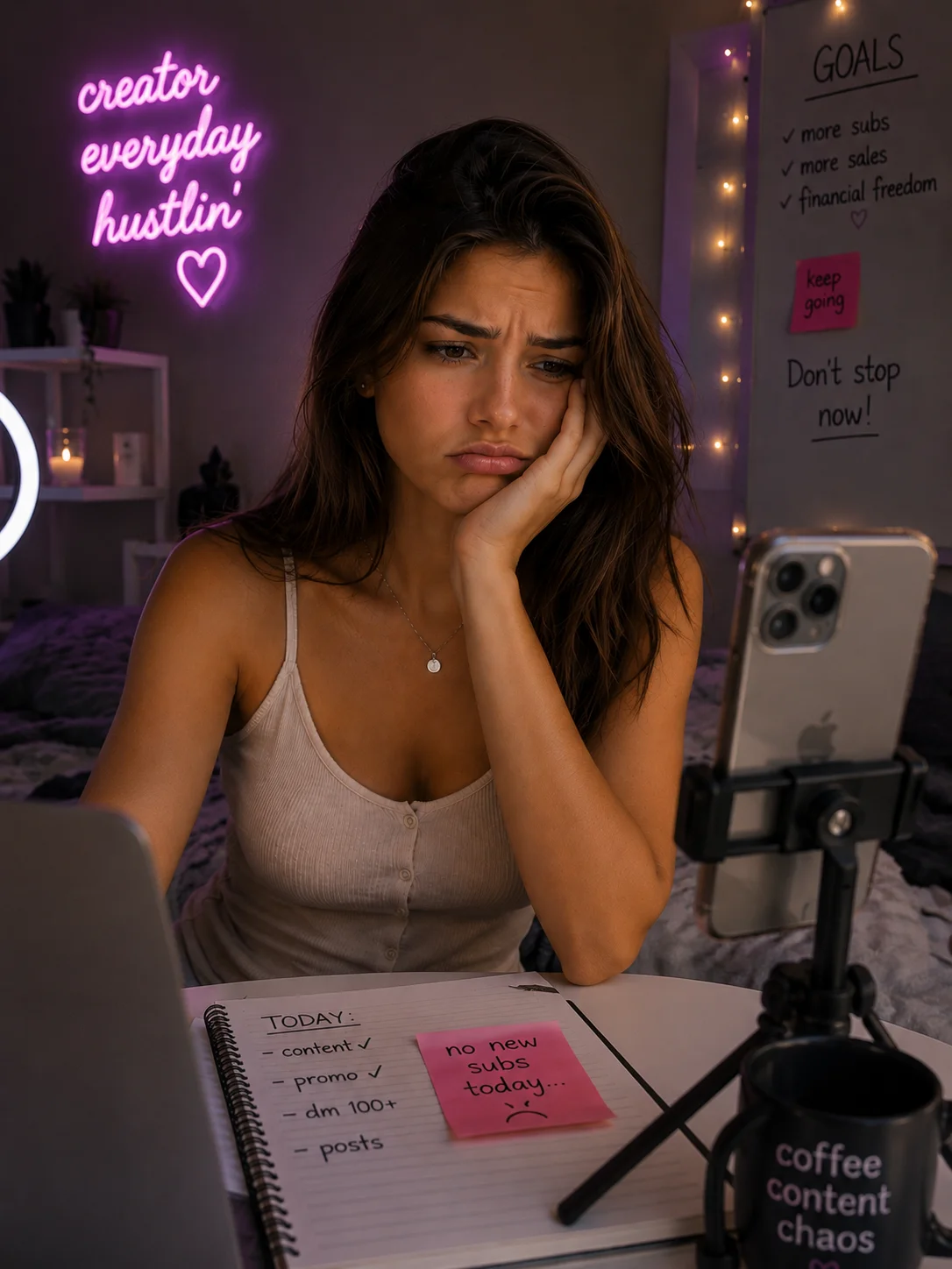 Creator overwhelmed by DMs