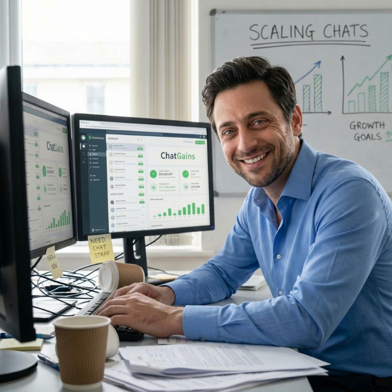 chat agency happy